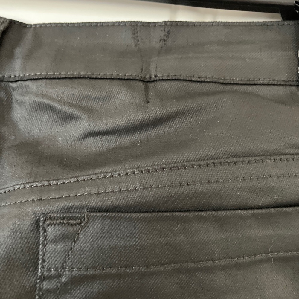 PrAna low rise fitted black pants. Size 8.